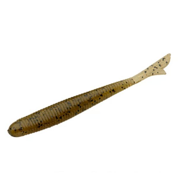 Силікон Bait Breath U30 Fish Tail 1.5"(14шт/упак.)#120 Green Pumpkin/Seed