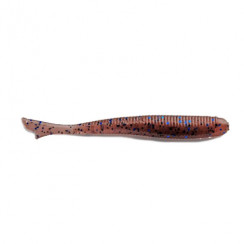 Силікон Bait Breath U30 Fish Tail 1.5"(14шт/упак.)#145 Cinnamon/Black/Blue Flake