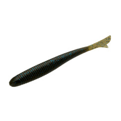 Силікон Bait Breath U30 Fish Tail 1.5"(14шт/упак.)#724 Green Pumpkin/Blue