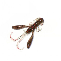 Силикон Bait Breath U30 Rush Craw 1.5"(10шт/упак.)#142 Green Pumpkin/Black Red Flake