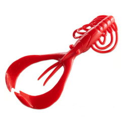 Силікон Bait Breath Dekamix 4.5" (5шт/упак.) # 836 Solid Red (NS)