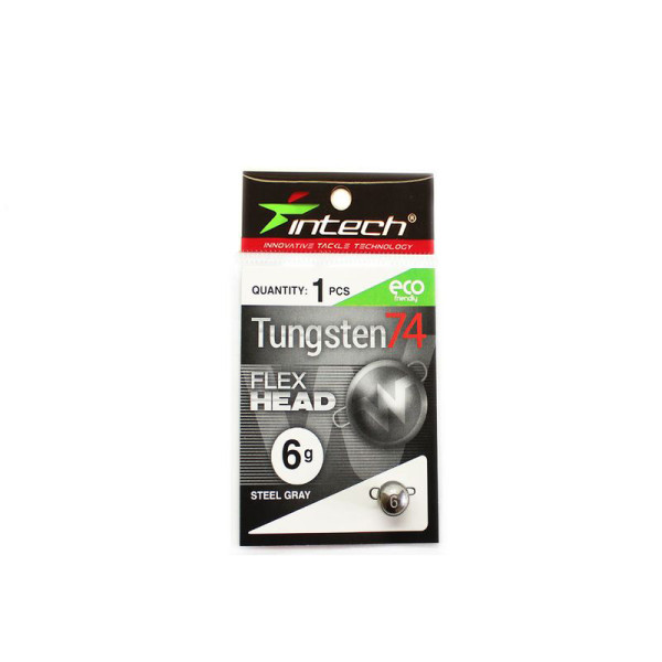 Разборной груз Intech Tungsten 74 Steel Gray 1.7g 