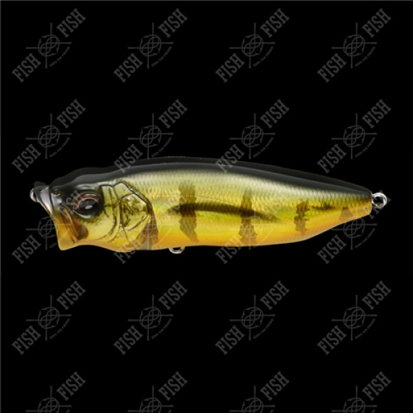 Megabass POPMAX wobbler, col. GG PEACOCK