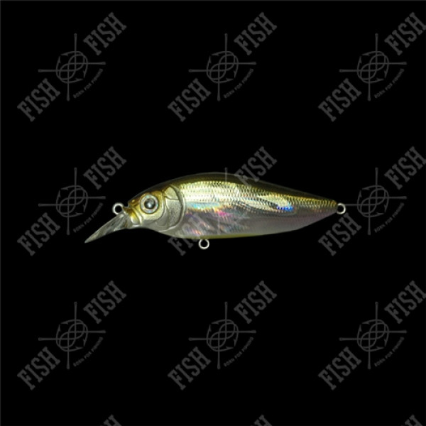 Воблер Megabass FLAP SLAP col. GW BIWAKO WAKASAGI