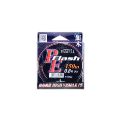 Шнур Yamatoyo PE Flash Orange #1.2