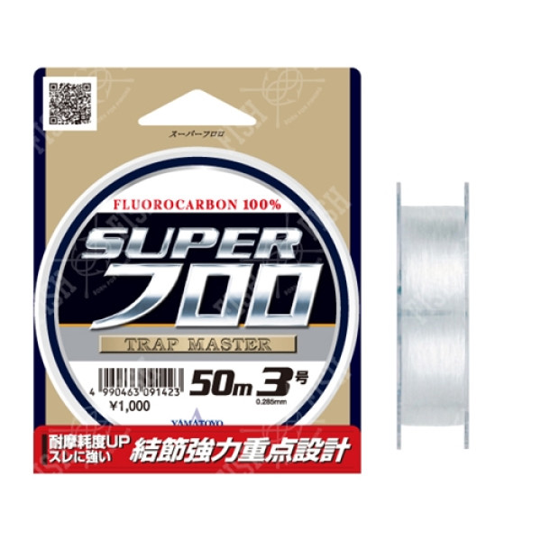 Yamatoyo Super Fluoro-Trap Master #3 Fluorocarbon