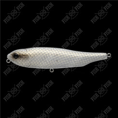 Megabass Giant Dog-X wobbler, White Python