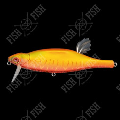 Megabass Anthrax Wakey 100-pack AKA Tora