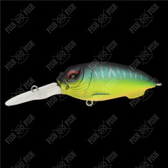 Megabass MR-X CYCLONE wobbler, matt tiger