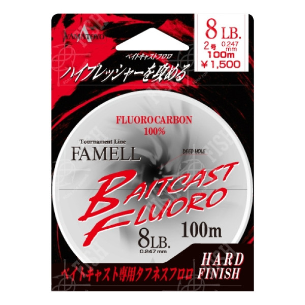 Yamatoyo Baitcast Fluoro #3 Fluorocarbon