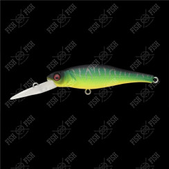 Megabass LIVE-X MARGAY wobbler, MAT TIGER