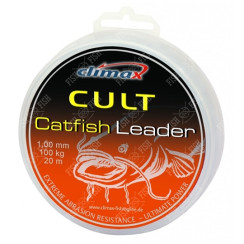 Поводковый материал Climax CULT Catfish Leader сомовый 1.30 (Brown)