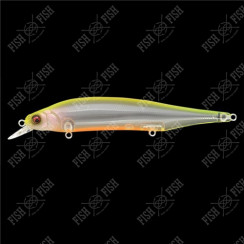 Megabass X-80 Magnum wobbler, skeleton chart back