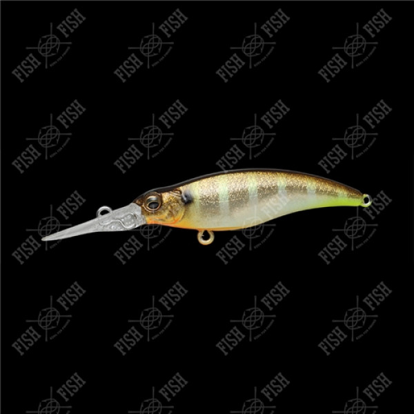 Megabass SHADING-X55 wobbler, col. GLX SUNSHINE GILL