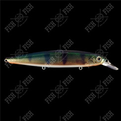 Wobbler Deps Balisong Minnow 100SP Natural Perch 100mm 17.5g