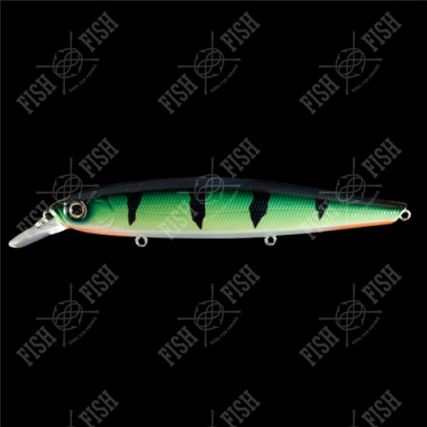 Wobbler Deps Balisong Minnow 100F Green Perch 100mm 14g