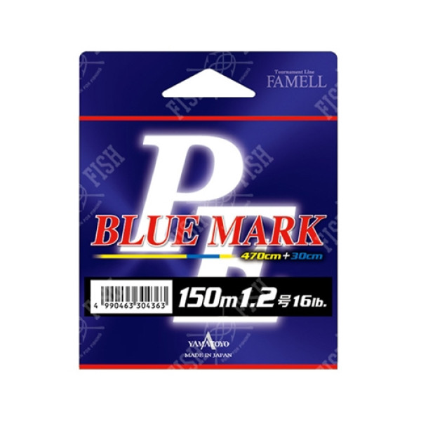 Шнур Yamatoyo PE Blue Mark Fluo Yellow #2