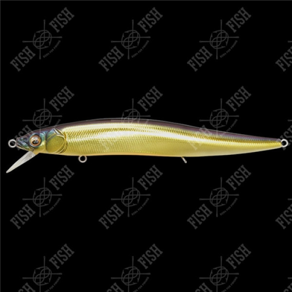 Megabass Onetene Magnum (Hi-Float) Wobbler, Col. M, Champagne Kinkuro