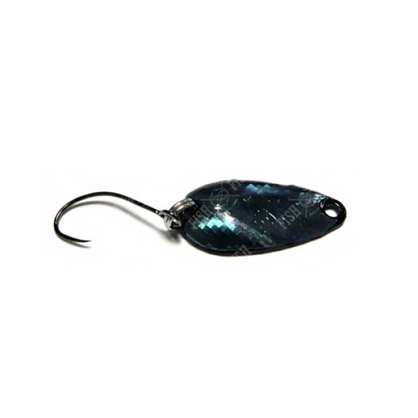 Spinner Megabass GREAT HUNTING ABALONE (1.5g) AB BLACK