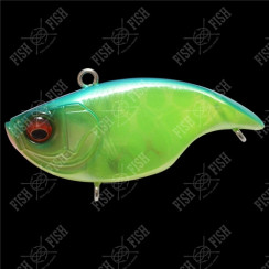 Воблер Megabass VIBRATION-X MICRO (RATTLE IN) col. BLUE BACK LIME