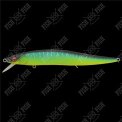 Wobbler Megabass ONETEN MAGNUM (HI-FLOAT) col. MAT TIGER