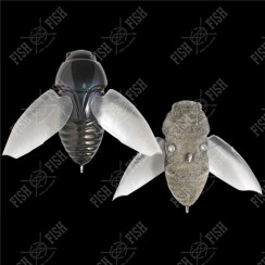 Megabass BEETLE-X wobbler, col. FF, Kurokanabun