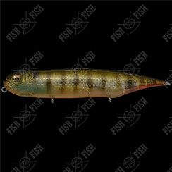 Воблер Megabass DOG-X DIAMANTE (SILENT) col. BIWAKO CLEAR GILL