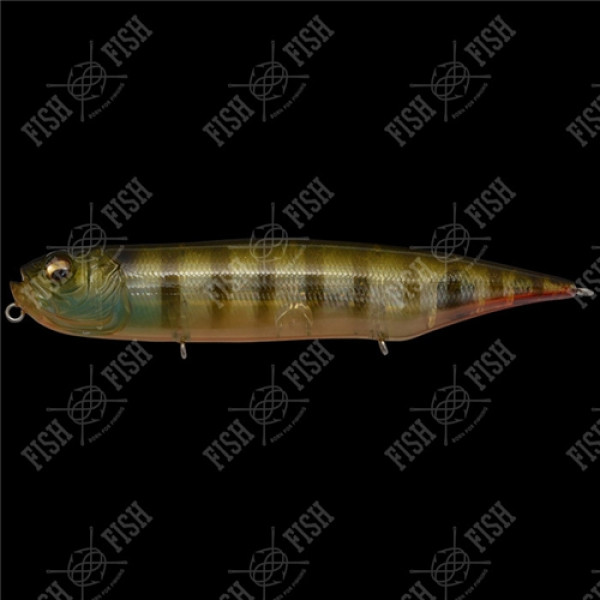 Воблер Megabass DOG-X DIAMANTE (SILENT) col. BIWAKO CLEAR GILL