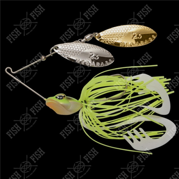 Spinnerbait Megabass i-SPIN 3/8 oz. col. SWIMMING FROG