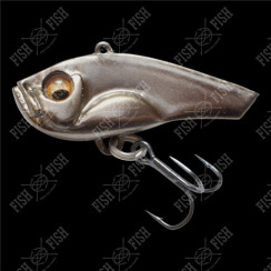 Цикада Megabass PICCOLA 5.5г. col. M GUN METALIC