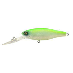 Megabass DEEP-X 200T col. CRACK LIME CHART wobbler