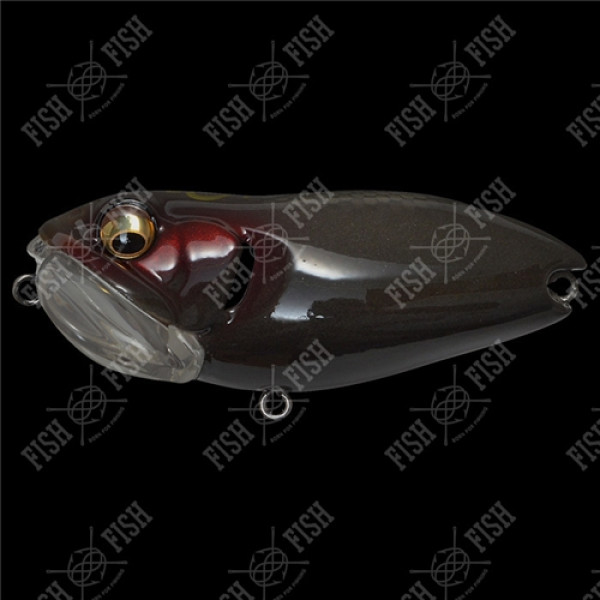 Megabass Noisy Cat wobbler, Glow Charcoal
