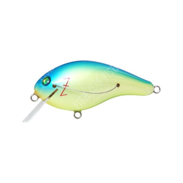 Воблер Megabass Z-CRANK (COVER HACKING) Jr. (BLUE LABEL) col. FINE CHART LIME