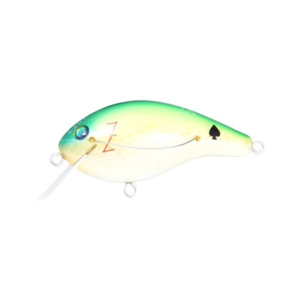 Воблер Megabass Z-CRANK (COVER HACKING) Jr. (BLUE LABEL) col. NATURAL GREEN