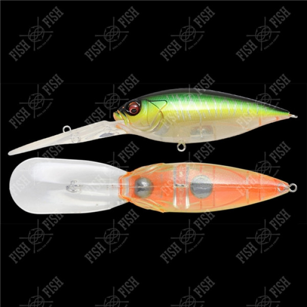 Megabass Deep-Six col. SB Hot Tiger wobbler
