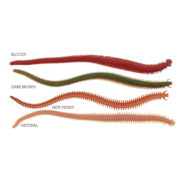 GULP! ALIVE! SANDWORM NATURAL 6