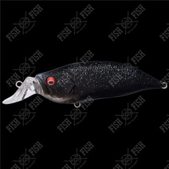 Wobbler Megabass IXI SHAD TYPE-R col. BLACK HOLE