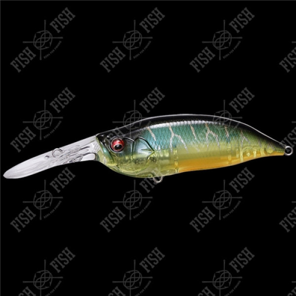 Воблер Megabass IXI SHAD TYPE-3 col. CLEAR HOT TIGER
