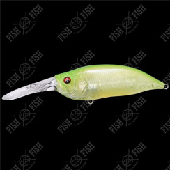 Wobbler Megabass IXI SHAD TYPE-3 col. CLEAR LIME CHART