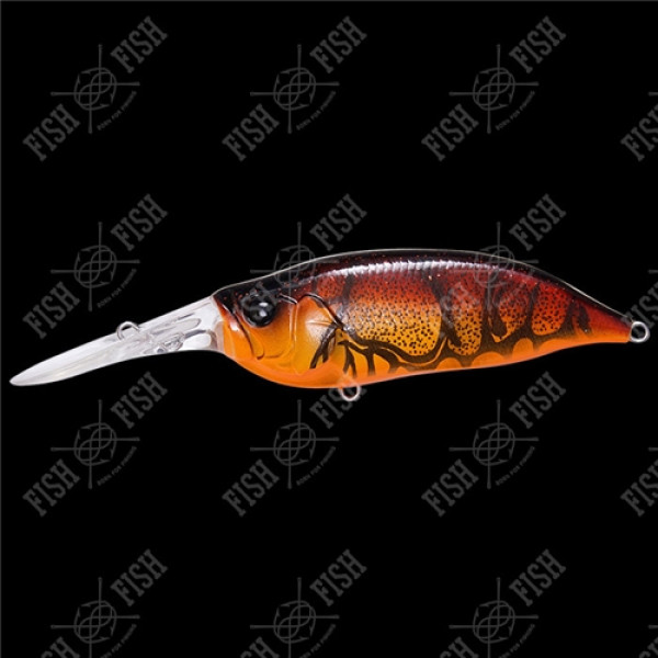 Megabass IXI Shad Type-3 wobbler, Wild Crawler
