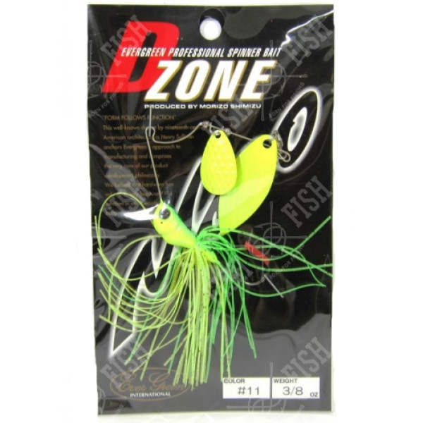 Спиннербейт EverGreen D ZONE 1/2DW # 11