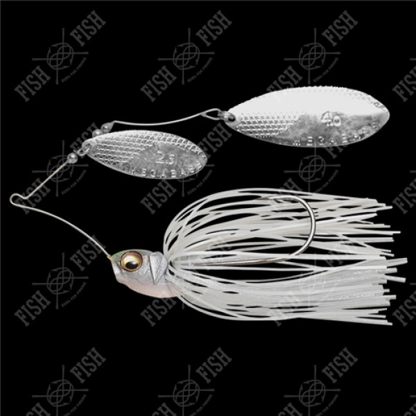 Spinnerbait Megabass V9 (3/8 oz. DW) col. PEARL SHAD