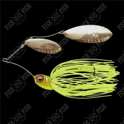 Spinnerbait Megabass V9 (5/8 oz. DW) col. CHARTREUSE SHINER