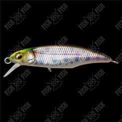Воблер Megabass GREAT HUNTING 45 FLAT SIDE (F) col. AL INDICATOR YAMAME