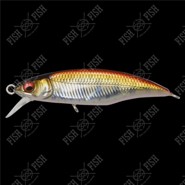 Воблер Megabass GREAT HUNTING 45 FLAT SIDE (F) col. M RED STREAM