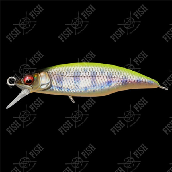 Wobbler Megabass GREAT HUNTING 45 FLAT SIDE (F) col. LZ CHART BACK YAMAME