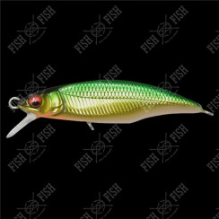 Wobbler Megabass GREAT HUNTING 45 FLAT SIDE (F) col. M LIME GOLD