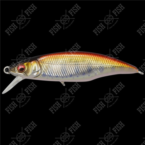 Wobbler Megabass GREAT HUNTING 50 FLAT SIDE (F) col. M RED STREAM