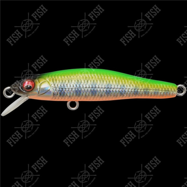 Wobbler Megabass GREAT HUNTING 55 HEAVY DUTY (F) col. LZ LIME BACK OB