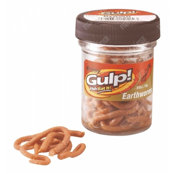 Приманка Berkley Gulp! GEW-BR EARTHWORM BROWN 4"